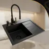 Granitan - Granitový drez - Drez 60x50 cm - Kuchynský drez Náhľad obrázku produktu 4
