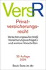 Privatversicherungsrecht. VersR Produktbild-Vorschau 1