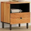 Nachttisch 40x33x46 cm Massivholz Akazie Produktbild-Vorschau 2