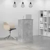 vidaXL Recepcja betonowa szara 55x50x103,5 cm materiał Podgląd zdjęcia produktu 3