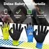 Nitril Arbeitshandschuhe Kinder Montagehandschuh Produktbild-Vorschau 6