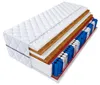 A cross-section of a mattress showing its internal layers and construction. Podgląd zdjęcia produktu
