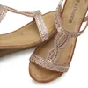 VIVANCE Sandalette Sommerschuh, offener Schuh, Sandale, Produktbild-Vorschau 2