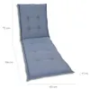 GO-DE Liegenauflage 190 x 60 x 7 cm blau Produktbild-Vorschau 2