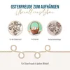 3 rostige Metallherzen zum Aufhängen Rostbraun Frühling Produktbild-Vorschau 4