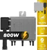 SUNNIVA® 920W Balkonkraftwerk BIFAZIAL FULLBLACK komplett Produktbild-Vorschau 2