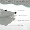 Bâche étanche en PE de 280 g/m², avec œillets | Gris | 300 Voir les images du produit 4