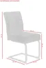 Hela Tische, 2er Set Freischwinger, Esszimmer Stuhl LUISE Produktbild-Vorschau 7