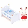 Sylvanian Hasen Baby mit Babybett Produktbild-Vorschau 4