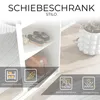 IDOHOME-Dreitüriger Schiebetürenschrank Kleiderschrank mit Produktbild-Vorschau 7