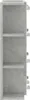vidaXL Armadio a specchio con LED grigio cemento 70x16,5x60 Anteprima dell’immagine prodotto 8