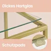Console tafel van gehard glas - elegant ontwerp - 20 x 100 Productafbeelding-voorbeeld 4