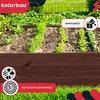 KOTARBAU® Carré Potager Bois de Pin Imprégné 120x120x27 cm Voir les images du produit 2