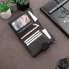 Geldbörse Herren RFID Hochformat Braun Echtleder Produktbild-Vorschau 3