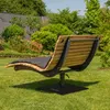 Waldsofa Swing mit Auflage und Schutzhülle, Lärche, 360° Produktbild-Vorschau 3