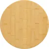 vidaXL Stolová deska Ø50x2,5 cm bambusová Náhled obrázku produktu 4