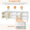 Rattan-TV-Schrank mit 4 Rattantüren, Höhenverstellbaren Produktbild-Vorschau 2