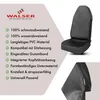 WALSER Auto Sitzbezüge Set aus Kunstleder, wasserdichter Produktbild-Vorschau 4