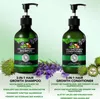 Haarpflege Set 3-in-1 Rizinus Lavendel Argan Öl mit Biotin: Produktbild-Vorschau 2