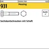 Reyher  Sechskantschrauben DIN 931 Messing M 8 x 40 Ms (100 Produktbild-Vorschau 1