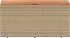 vidaXL Záhradná truhlica béžová 110x50x54 cm Poly ratan Náhľad obrázku produktu 4