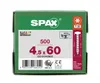 SPAX Pan-Head 4,5x 60 T-STAR+ Wirox HP Anteprima dell’immagine prodotto 23
