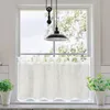 Bio Schlaufenbistro transparente Scheibengardine aus Bio Produktbild-Vorschau 3