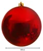 Boule Noel polystyrene d20cm rouge brillant unite Voir les images du produit 4