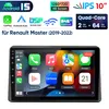 10”Carplay Android 15 Autoradio Für Renault Master III Produktbild-Vorschau 1