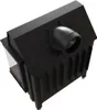 Kamineinsatz aus Stahl ZIBI rechts 11 kW Ø 180 schwarz Produktbild-Vorschau 4