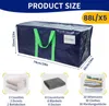 VOUNOT® 5 Stück Umzugstaschen Groß, Faltbare Produktbild-Vorschau 3