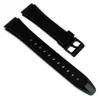 Casio Collection Uhrenarmband 19mm | Resin Schwarz AW-49HE Produktbild-Vorschau 1