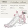 A diagram showing the dimensions and technical specifications of a children's slide. Náhled obrázku produktu
