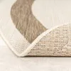 Volero - Outdoor Jute Teppich Rund - Nomad Edge Creme - Ø Produktbild-Vorschau 11