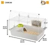 FERPLAT Cavie 80 - Jaula para cobayas Vista previa de la imagen del producto 10