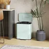 HOMCOM Kuchynský odpadkový kôš 2 x 20 litrov, s vekom s Náhľad obrázku produktu 9