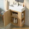Skříňka pod umyvadlo Merax s keramickým umyvadlem, Náhled obrázku produktu 4