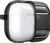 A black protective case for Apple AirPods Pro 1/2, with a white AirPods Pro charging case inside. Produktbild-Vorschau