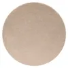 Teppich SOFTY Kreis glatt, einfarbig beige beige rund 150 Produktbild-Vorschau 3