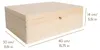 Creative Deco XL Houten Doos met Sleutel Opberg-Kist, Productafbeelding-voorbeeld 3