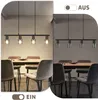 Lampa wisząca ZMH z 4 żarówkami, lampa wisząca nad stół Podgląd zdjęcia produktu 3