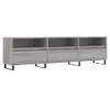 vidaXL TV-Schrank Grau Sonoma 150x30x44,5 cm Holzwerkstoff Produktbild-Vorschau 1