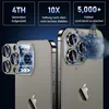 Marketing image showing a phone case protector for an iPhone. Produktbild-Vorschau