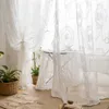 Lot de 2 rideaux vintage en voile de dentelle à motifs Voir les images du produit 4