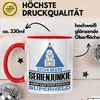 Serienjunkie Geschenk Tasse Ich Bin Serienjunkie Aber Sag Produktbild-Vorschau 3