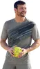 Atlas For Men - T-shirt pour homme (lot de 3) AF1264 (M) Voir les images du produit 4
