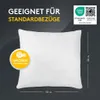 LILENO HOME 2er Set Kissenfüllung 50x60 cm - 40°C Produktbild-Vorschau 5