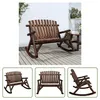 The Living Store Garten-Schaukelbank 2-Sitzer 123x96x102 cm Produktbild-Vorschau 7