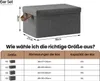 WOLTU 6er Set Aufbewahrungsboxen mit Deckel, mit Griffen, Produktbild-Vorschau 5