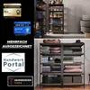 ALL Premium Schwerlastregal 180x90x60 cm Schwarz - 1250kg Produktbild-Vorschau 3